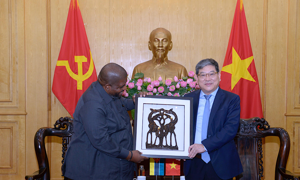 Frelimo reforça cooperação na formação com Vietname